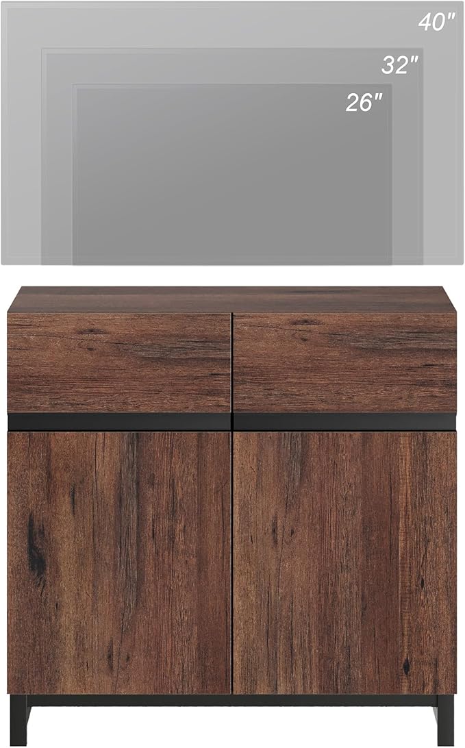 Wampat Modern TV Stand for 40 inch TVs, Entertainment Center Console - Image 8