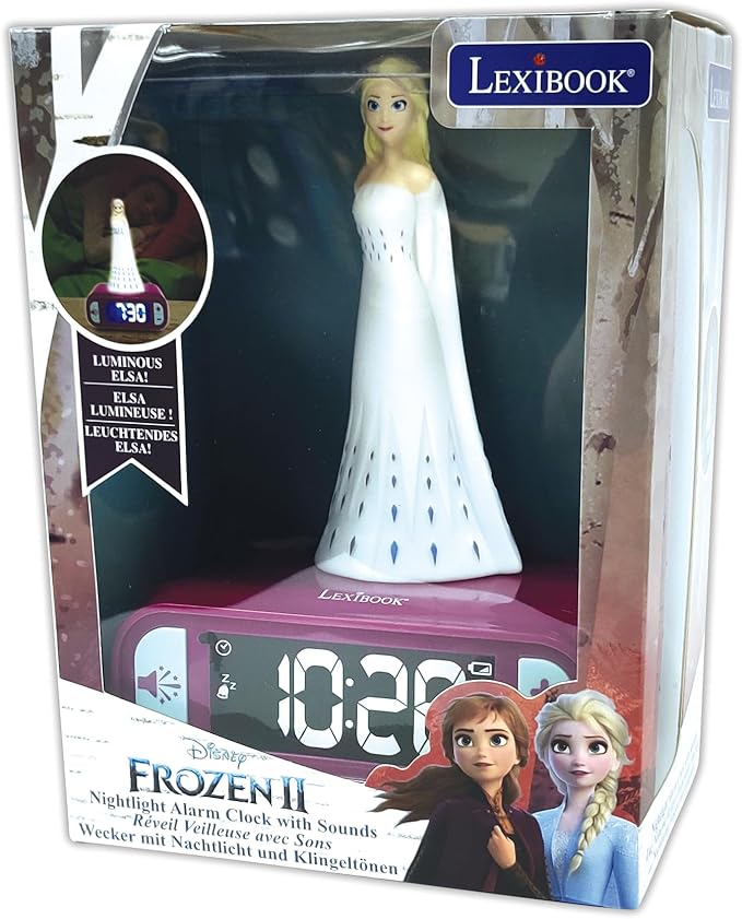 LEXiBOOK - Disney Frozen 2 Elsa Digital Alarm Clock - Image 5
