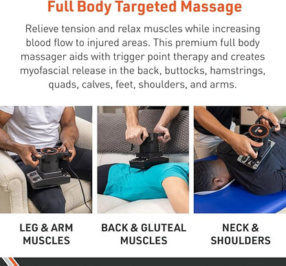 Body Sport Therapeutic Dual Speed Professional Vibrating Massager - Image 5