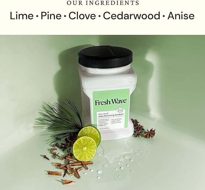 Fresh Wave Odor Removing Gel Refill, 63 oz., Natural Plant-Based Odor Eliminator - Image 2