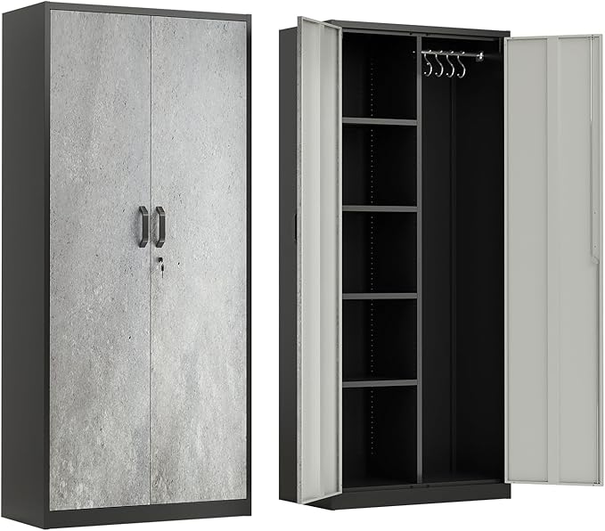 VINGLI Metal Storage Cabinet - Image 3