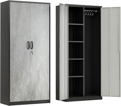 VINGLI Metal Storage Cabinet - Image 3