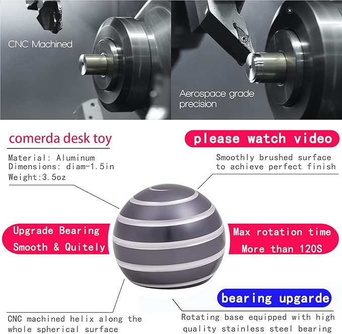 Desk-Fidget-Toys for Kinetic-Toy: Cool-Gadgets Cool-Stuff for Adults Kids Teens - Image 2