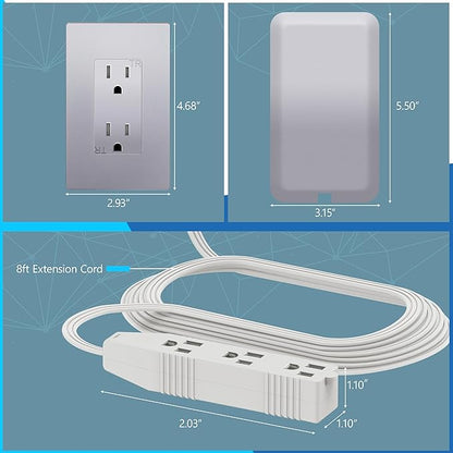LIDER Flat-Face Outlet Extender - Image 2