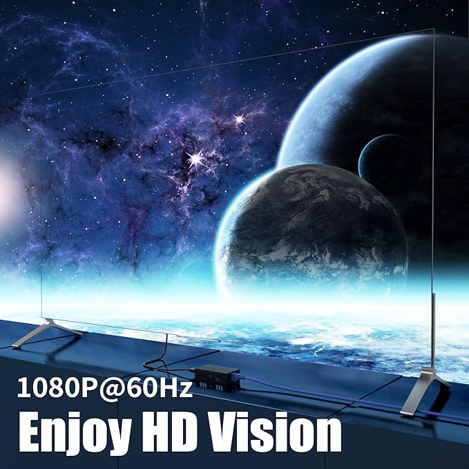 HDMI Extender Splitter 1x7 1080P@60Hz Over Cat 5E/6/7 Ethernet Cable 50m - Image 5