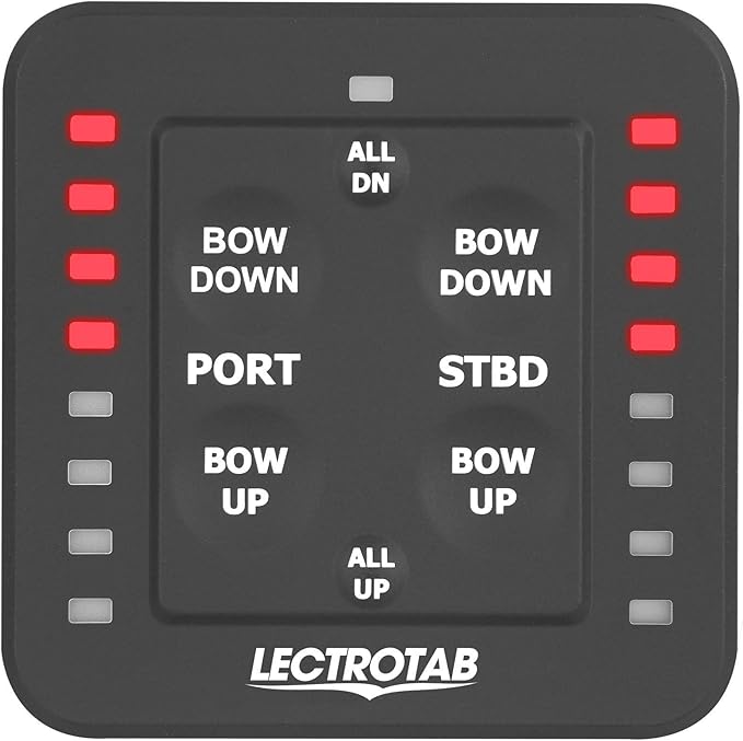 Lectrotab SLC-11 LED One-Touch Leveling Trim Tab Control by LectrotabTrimTabSystems