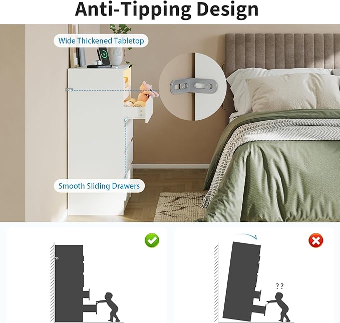 Garvee 4 Drawer Double Dresser - Image 4