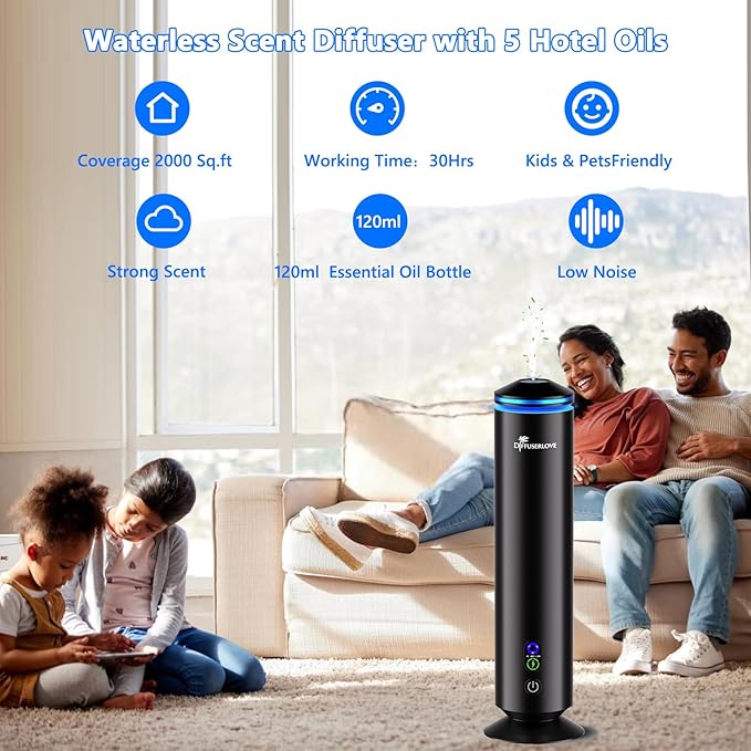 Diffuserlove Full Metal Body Waterless Scent Diffuser - Image 2