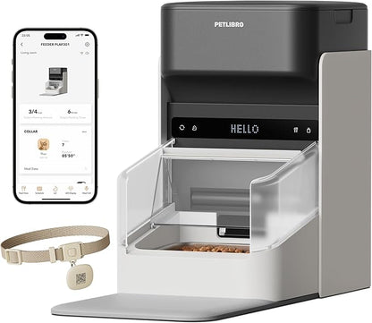 PETLIBRO RFID Automatic Cat Feeder, Collar Sensor-Activated Personalized Meals by PETLIBRO