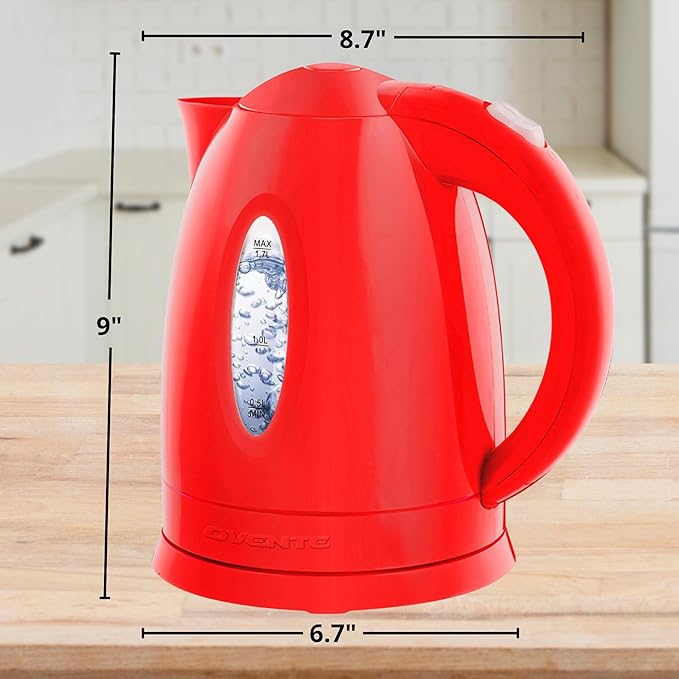 OVENTE Electric Kettle, 1.7L Fast Boiling Water Heater - Image 6