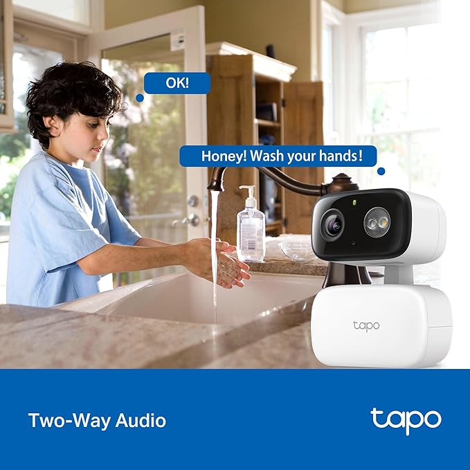 Tapo 1080p Pan/Tilt Indoor/Outdoor Security Camera – Free Person/Baby Cry - Image 9