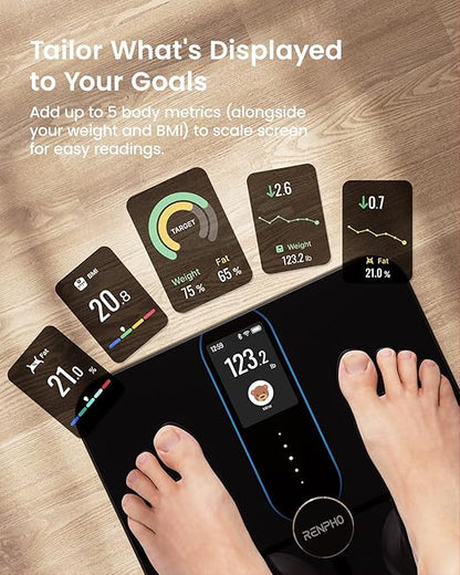 RENPHO Smart Scale for Body Weight Fat, Digital Bathroom Scale - Image 2