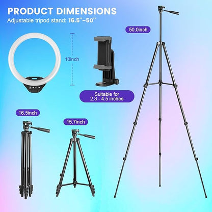 Sensyne 10'' RGB Ring Light - Image 6