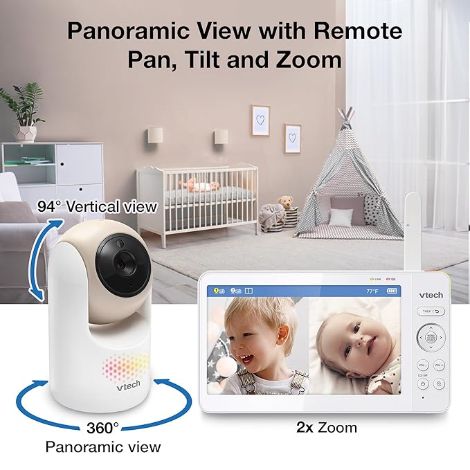 VTech 2-Cameras Video Baby Monitor - Image 4