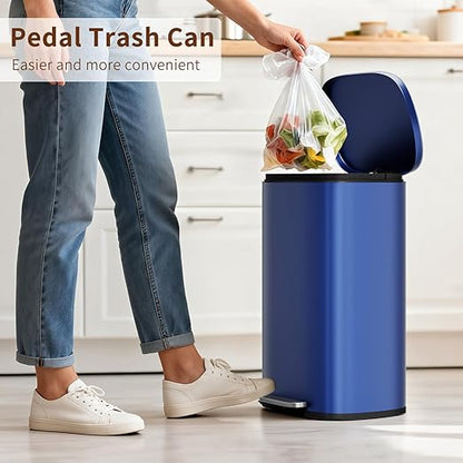 PayLessHere Stainless Steel Trash Can - Image 2