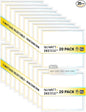NUWATT 20 Pack 2x2 LED Flat Panel Lighting, Drop Ceiling Light Wattage by NUWATTLighting