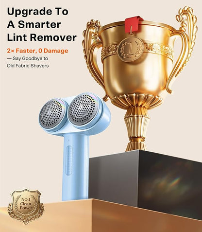 TORRAS Dual-Head Fabric Shaver, Longest Durability & 50ml Large Capacity - Image 7