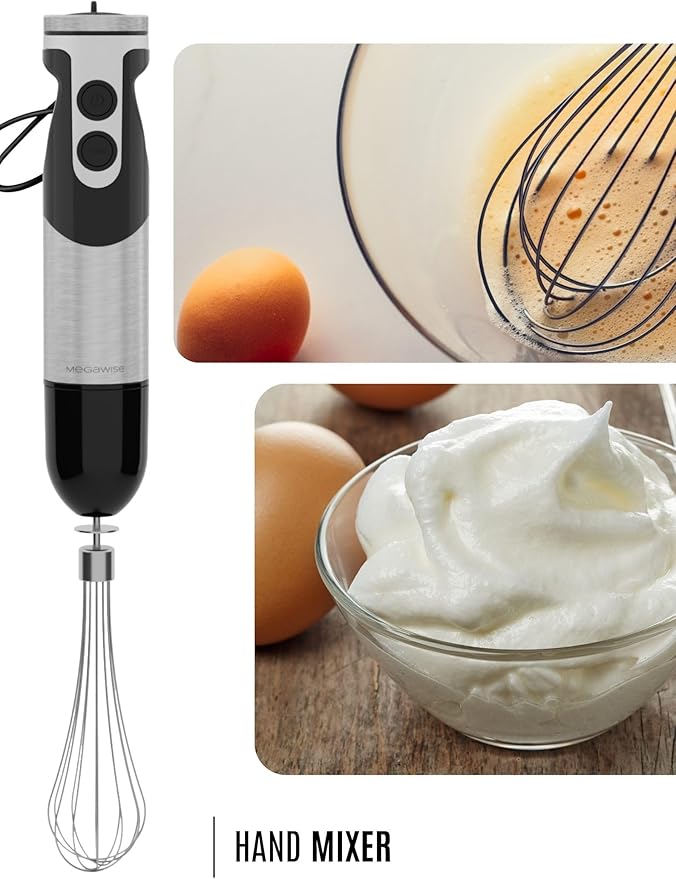 Megawise High-Power Hand Blender – 400W Max Power - Image 6