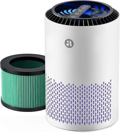 AROEVE Air Purifiers for Bedroom Home, 3 Layer Filter for Smoke Pollen by AROEVE