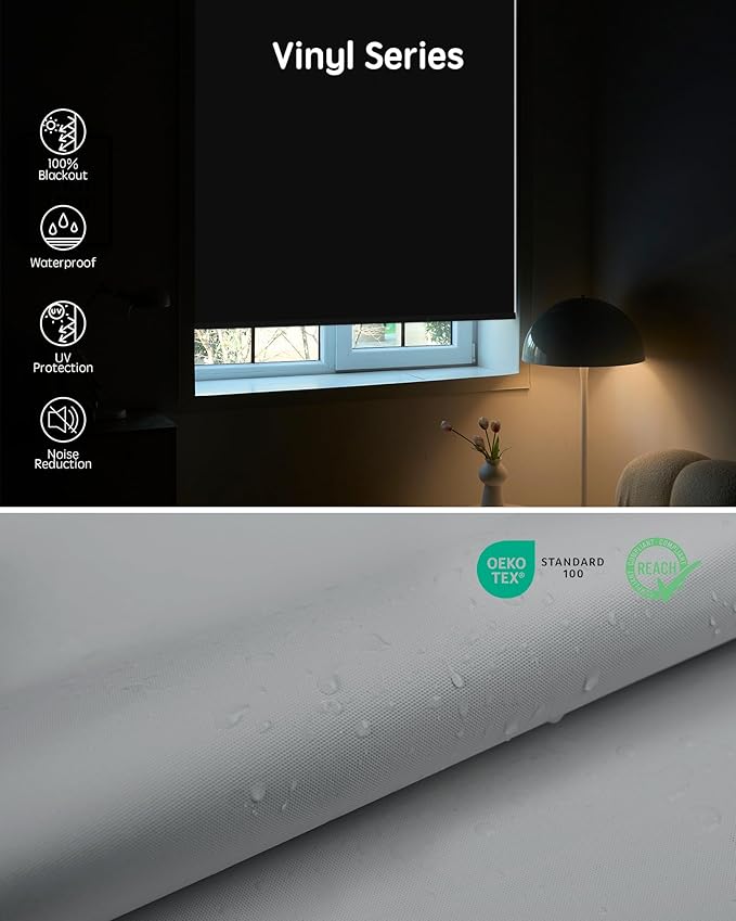 Yoolax Motorized Blinds with Remote, Waterproof Smart Blinds - Image 5