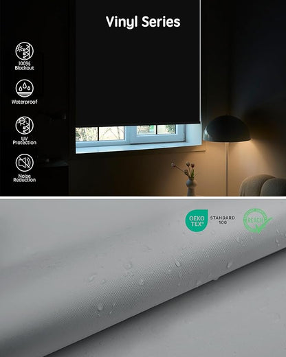 Yoolax Motorized Blinds with Remote, Waterproof Smart Blinds - Image 5