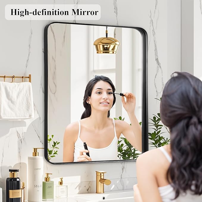 Fabuday Black Bathroom Vanity Mirror - Image 4