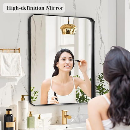 Fabuday Black Bathroom Vanity Mirror - Image 4
