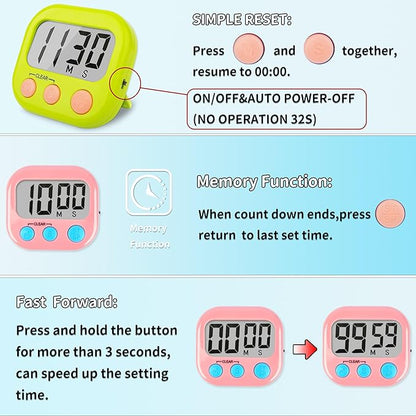 Classroom Timers for Teachers Kids Large Magnetic Digital Timer Teacher - Image 5