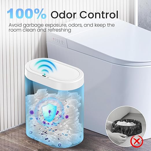 5 Gallon Bathroom Trash Can - Image 4