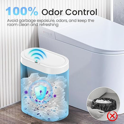 2 Pack 5 Gallon Bathroom Trash Can - Image 5