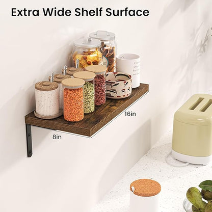 Marsmiles Extra Wide Floating Shelves - Image 5