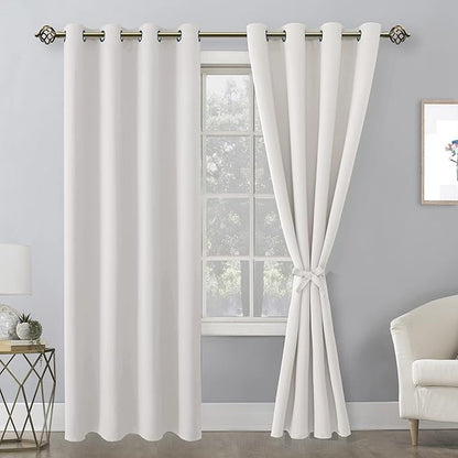 Hiasan Blackout Curtains for Bedroom, 52 x 96 Inches Long - Image 2