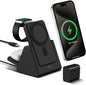 Smtcsl 3-in-1 Wireless Charging Station: Portable 5000mAh Power Bank Charger by Smtcsl