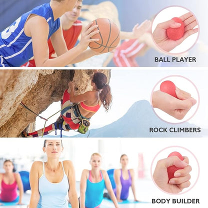 Peradix Hand Grip Strength Trainer, Stress Relief Ball, Wrist Rehab Therapy - Image 8