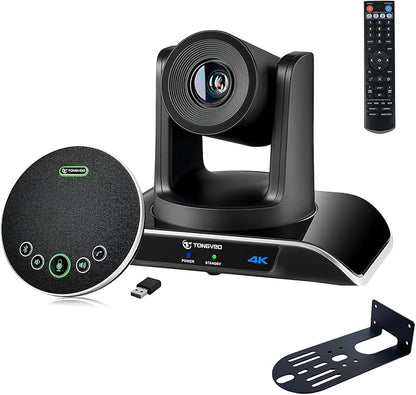 TONGVEO 4K PTZ Conference Room Camera System AI Auto-Tracking 20x Zoom 4K PTZ by TONGVEO