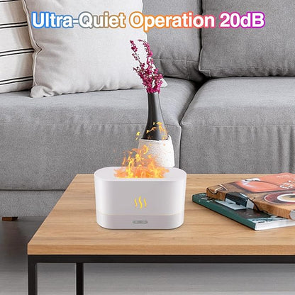 Colorful Flame Air Aroma Diffuser Humidifier, Upgraded 7 Flame Color Noiseless - Image 5