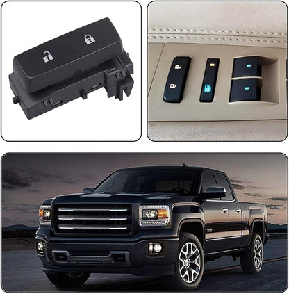 Obaee Power Window Control Switch Button & Front Driver Side Door Lock & Mirror - Image 7