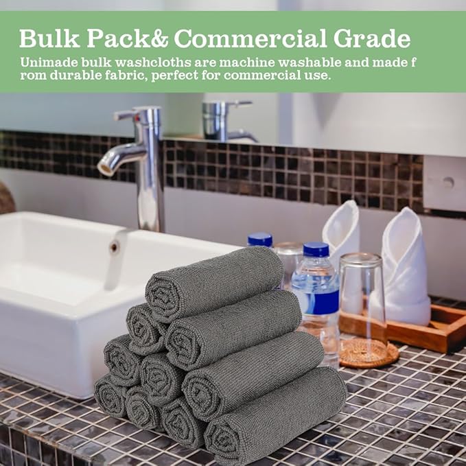 UNIMADE Washcloths Bulk - Image 6