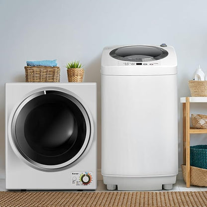 COSTWAY Washer and Dryer Combo Set, 8Lbs Capacity Portable Washing Machine - Image 2