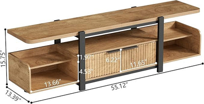 TV Stand with LED Lights and Storage cabinet - Image 2