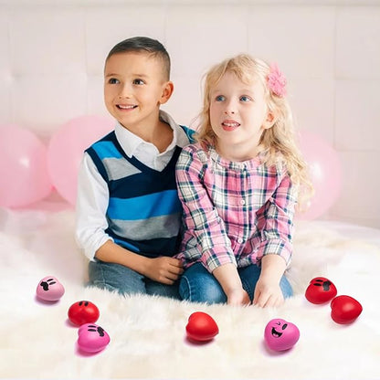 JOYIN 15 Pcs Valentines Day 3 inch Heart Stress Balls Stress Relief Heart - Image 5