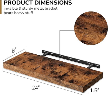 Fun Memories 24 Inch Floating Shelves - Image 3