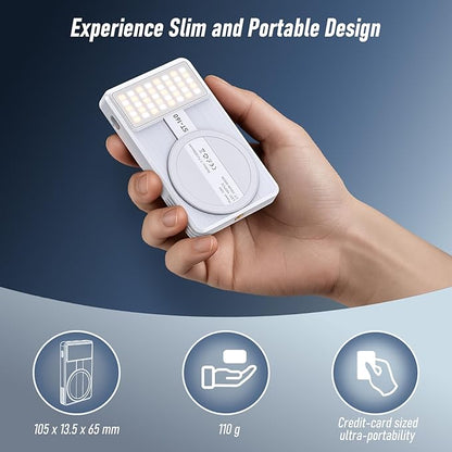 Magnet Phone Light, 160 LED Dual Side Selfie Light Compatible - Image 4