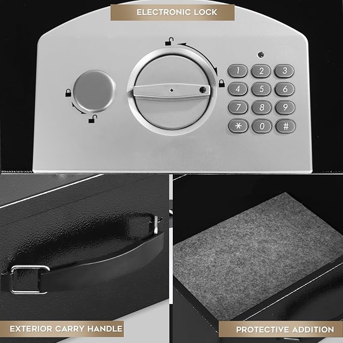 Dalmbox Portable Metal Safe Box - Image 5