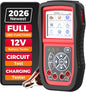 Autel AL539B OBD2 Scanner, 3-in-1 Code Reader Battery Tester Avometer by Autel