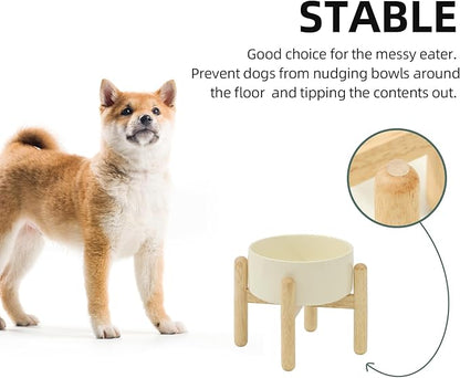Ceramic 6.1inch Raised Dog Bowl - Image 7
