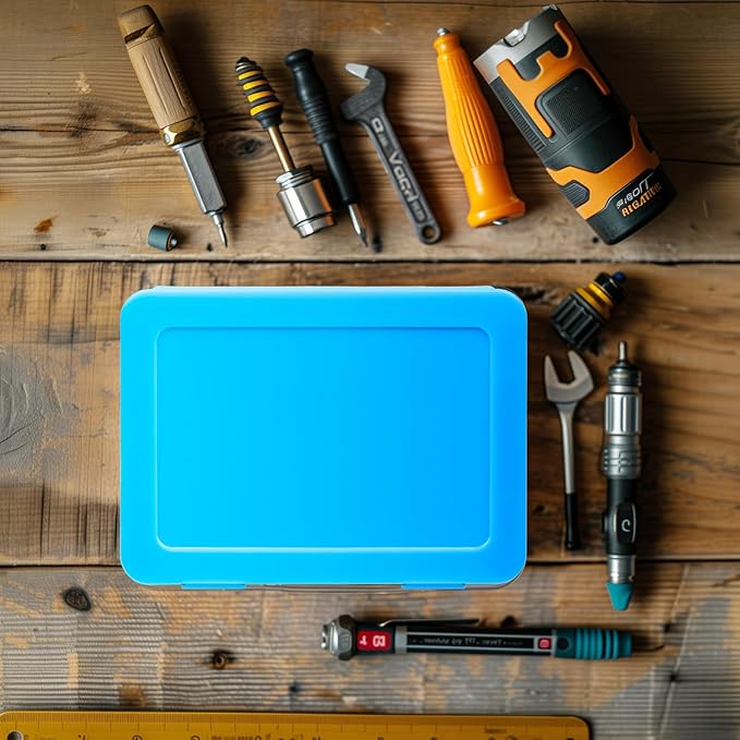 ALCYON Battery Organizer Storage Box, Garage Case Holder - Image 6