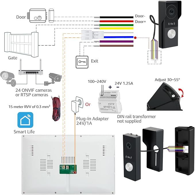 Smart Video doorbell intercom System videophone - Image 9