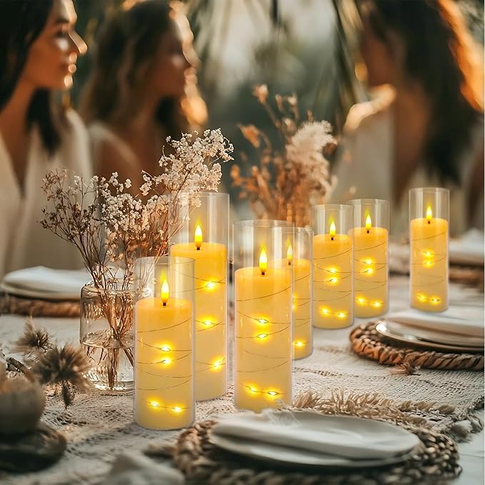 24-Piece Ivory Flameless LED Candles - Image 8