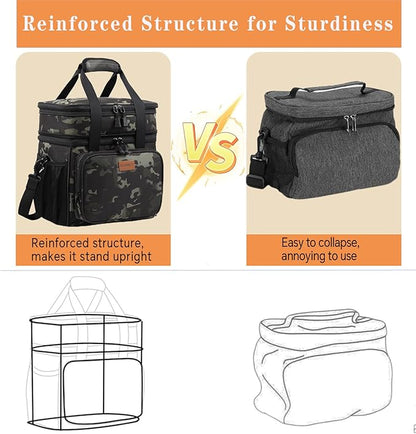 Expandable XLarge Lunch Box, Insulated Heavy Duty Lunch Bag Waterproof - Image 5